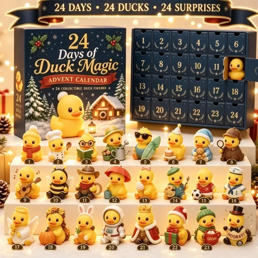 Rubber Duck Advent Calendar – 24-Day Christmas Countdown